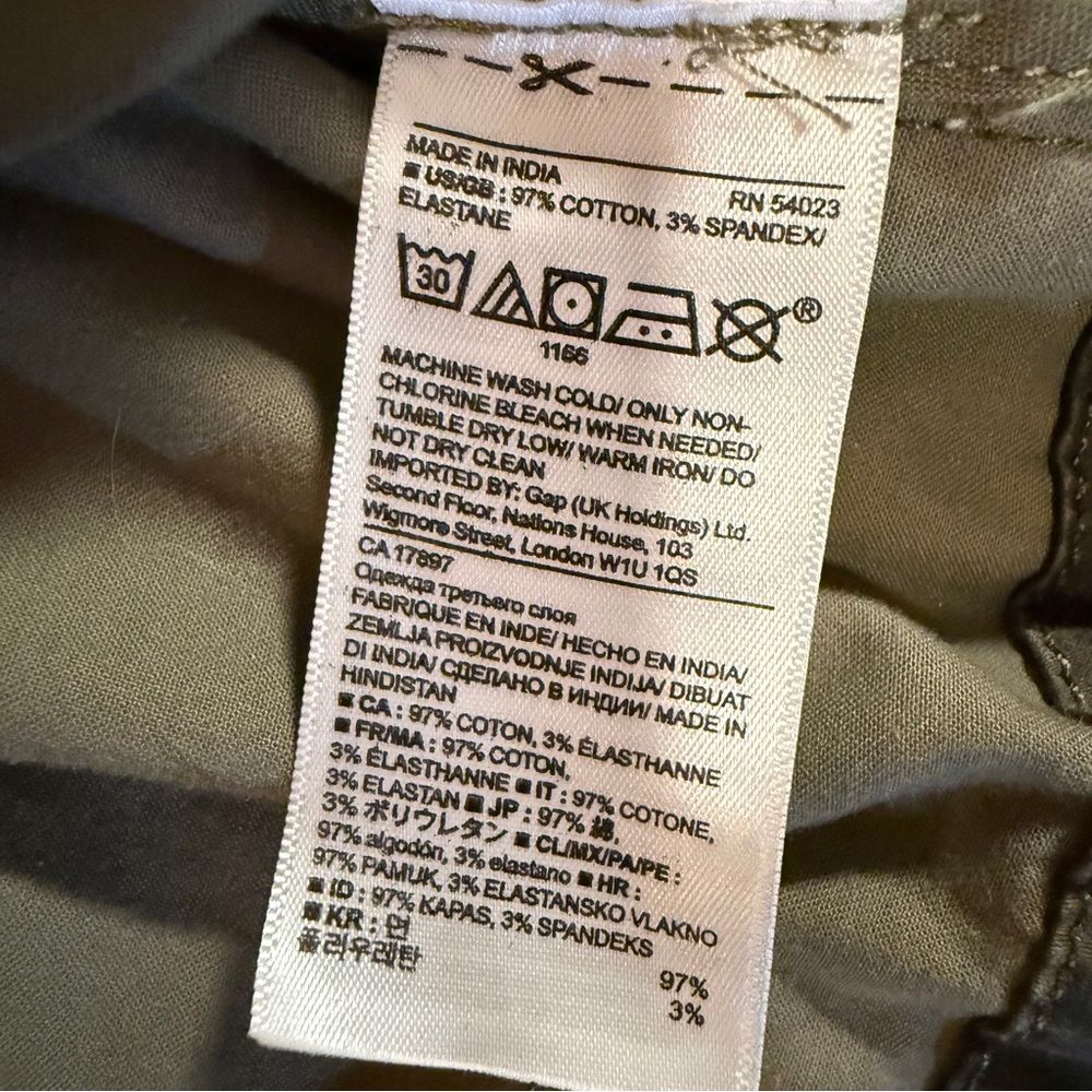 Banana Republic Olive Camouflage Utility Jacket - Picture 9 of 16